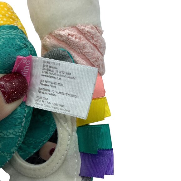 Infantino Baby Activity Fox Spiral Car Seat Toy Textures Teethers Newborn Unisex - Picture 4 of 5